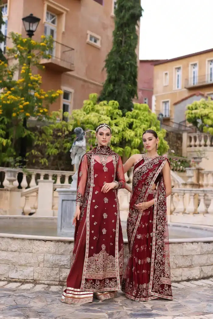 Noor by Saadia Asad | Kaani Wedding Formals 23 | D5 - Pakistani Designer Dress - by Noor by Saadia Asad | Type: Formal - 100% Original at Saira Sultan