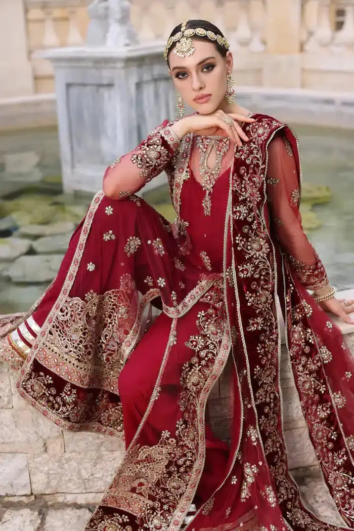 Noor by Saadia Asad | Kaani Wedding Formals 23 | D5 - Pakistani Designer Dress - by Noor by Saadia Asad | Type: Formal - 100% Original at Saira Sultan
