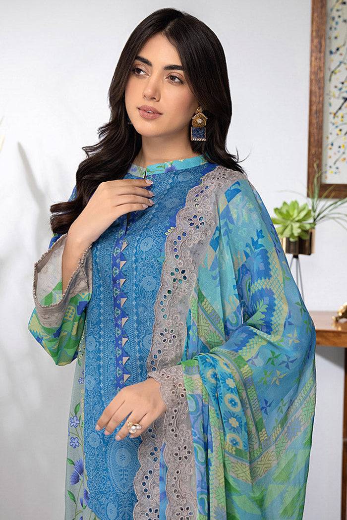 Charizma |Combination Lawn Collection | CC-24 - Pakistani Designer Dress - by Charizma | Type: Luxury - 100% Original at Saira Sultan