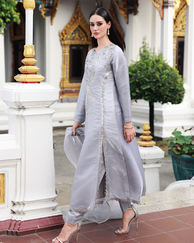 Ain | Prestige Festive Edit | AN-145 A - Pakistani Designer Dress - by Ain - Type : Ladies Clothes - 100% Original at Saira Sultan