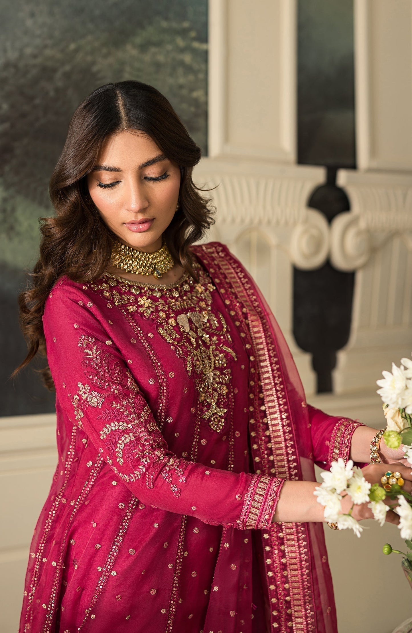 Emaan Adeel | Suave Luxury Formals 24 | SALVIA - Pakistani Designer Dress - by Emaan Adeel | Type: Formal - 100% Original at Saira Sultan