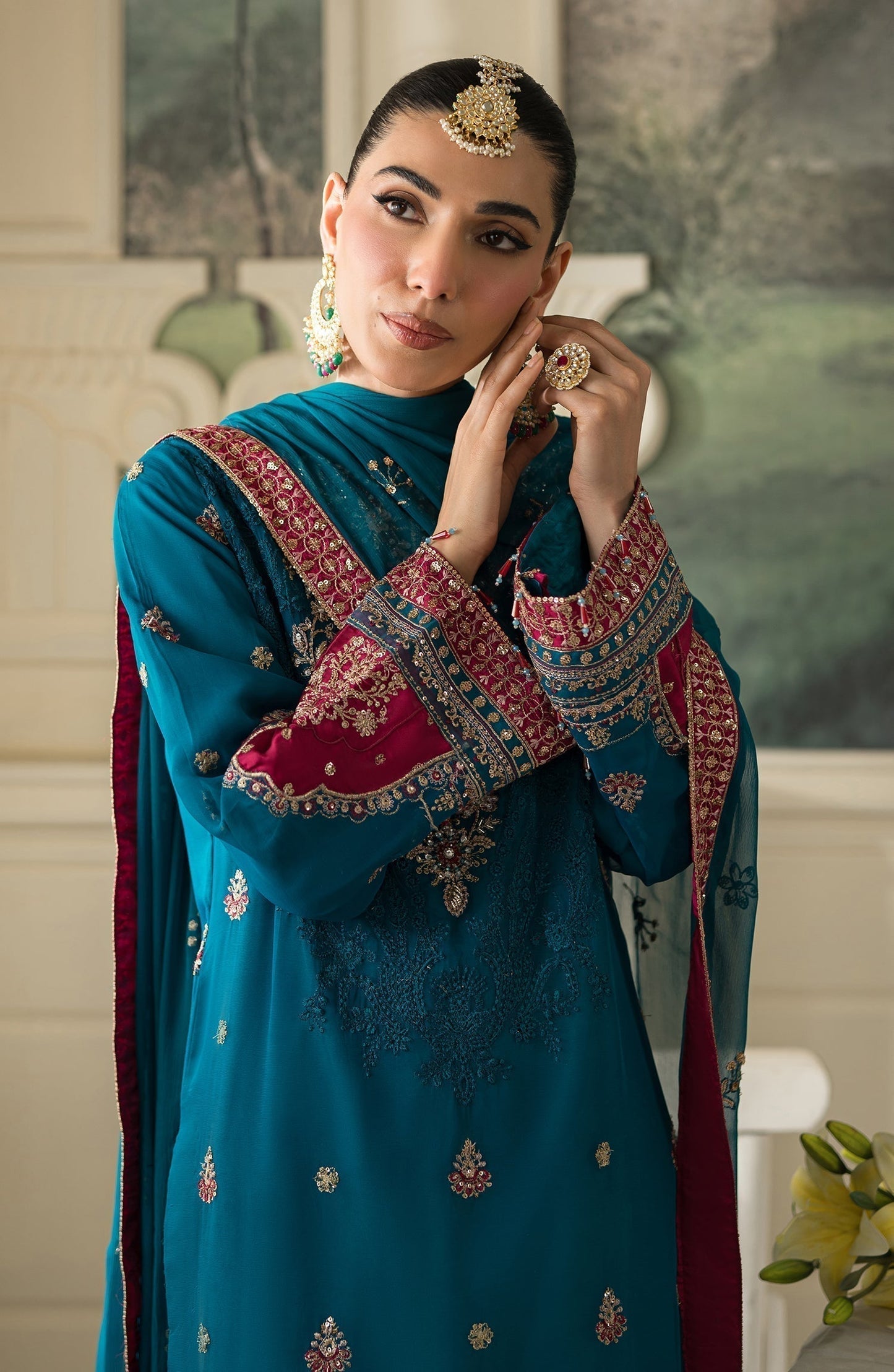 Emaan Adeel | Suave Luxury Formals 24 | LARA - Pakistani Designer Dress - by Emaan Adeel | Type: Formal - 100% Original at Saira Sultan