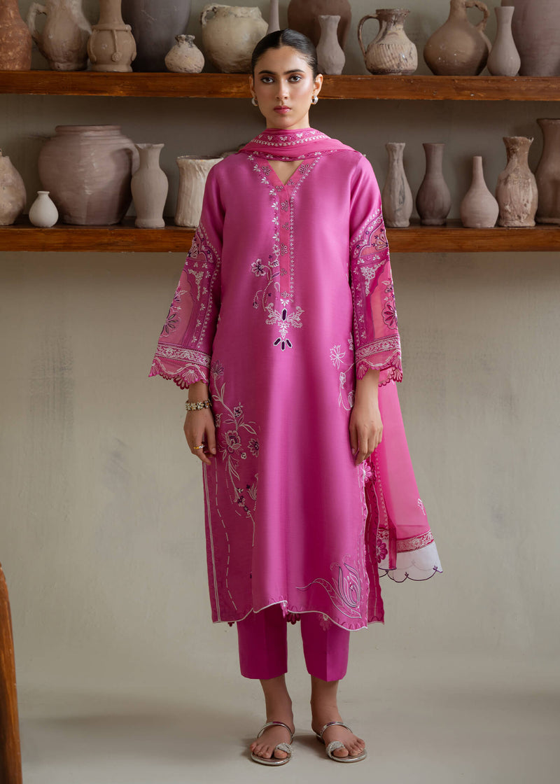 Jeem | Summer 25 RTW | KAI PINK - Pakistani Designer Dress - by Jeem - Type : Ladies Clothes - 100% Original at Saira Sultan