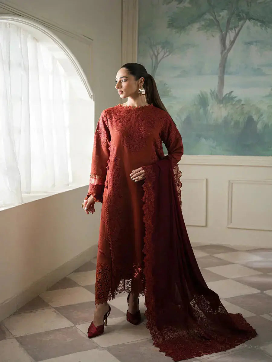 Maryum Hussain | Laani Luxury Pret | Ela - Pakistani Designer Dress - by Maryam Hussain | Type: Luxury - 100% Original at Saira Sultan