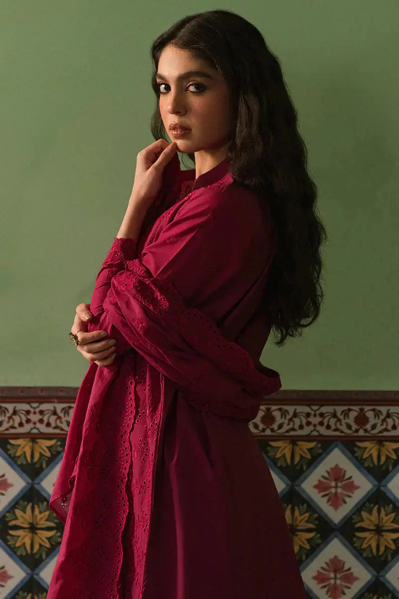Cross Stitch | Chikankari Lawn | CERISE LOFT - Pakistani Designer Dress - by Cross Stitch | Type: Casuals - 100% Original at Saira Sultan