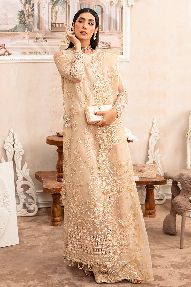 Cross Stitch | Wedding Collection 24 | SUFFUSE TALE - Pakistani Designer Dress - by Cross Stitch | Type: Formal - 100% Original at Saira Sultan