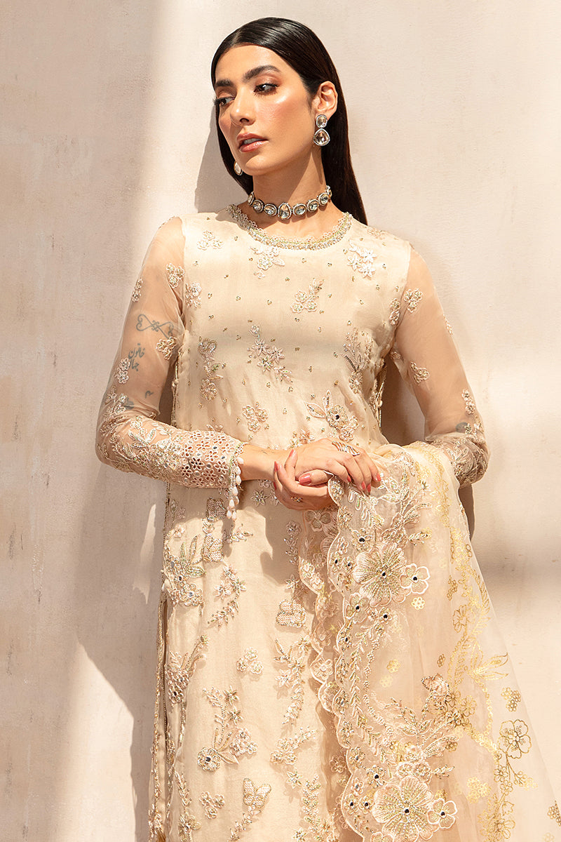 Cross Stitch | Wedding Collection 24 | SUFFUSE TALE - Pakistani Designer Dress - by Cross Stitch | Type: Formal - 100% Original at Saira Sultan