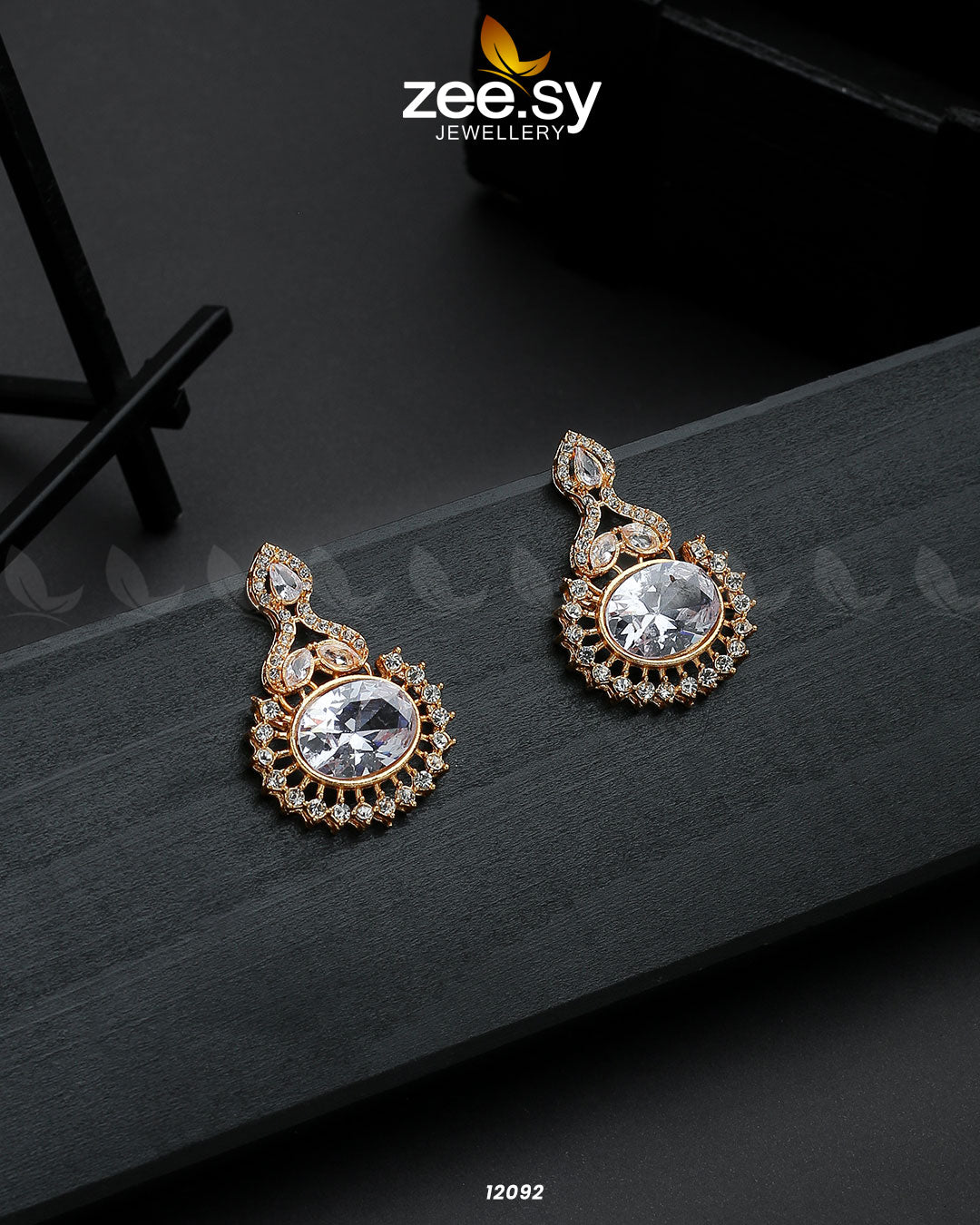 Golden Aaina-E-Dil White