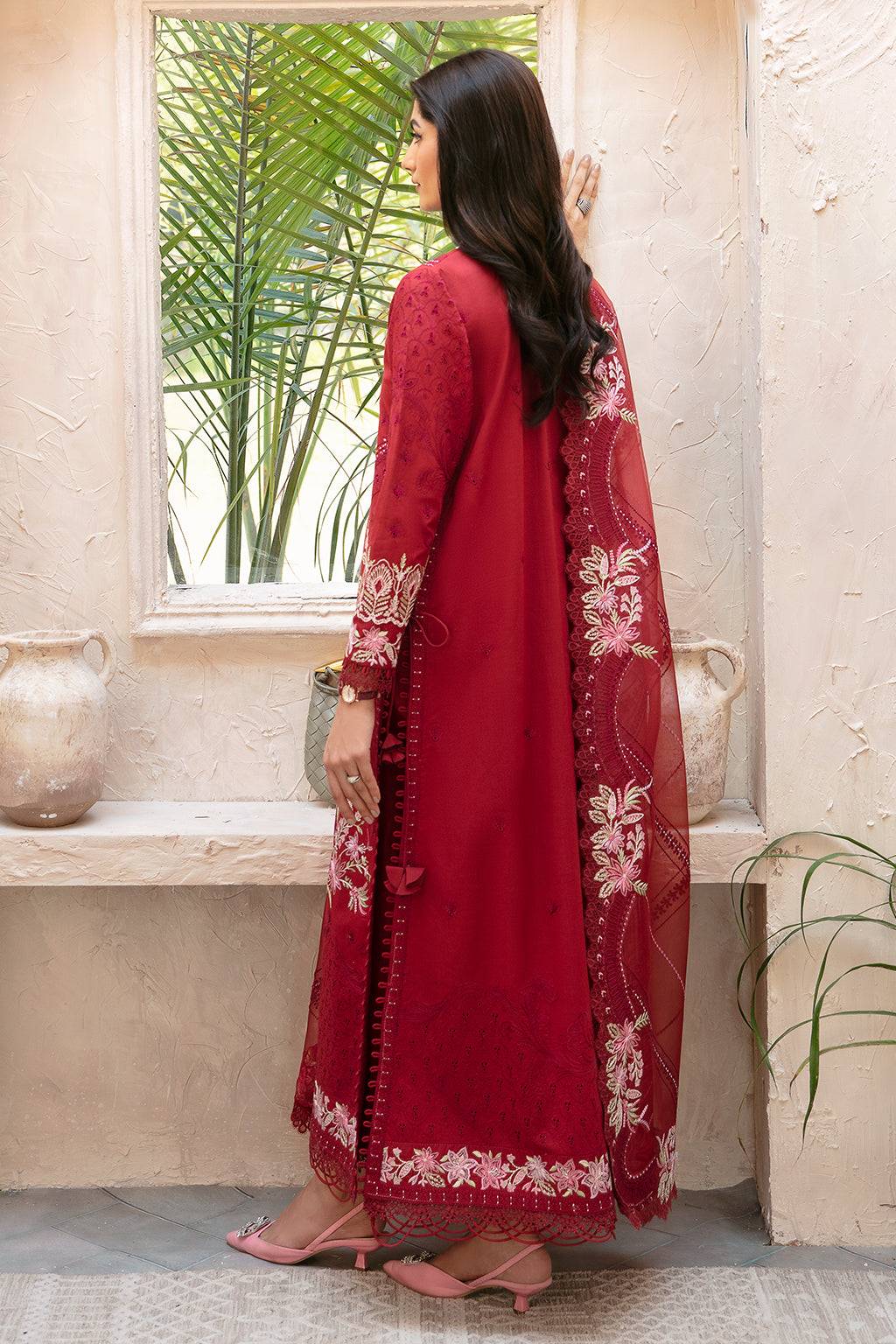 Afrozeh | Cascade Luxury Lawn 24 | Emery - Pakistani Designer Dress - by Afrozeh | Type: Luxury - 100% Original at Saira Sultan