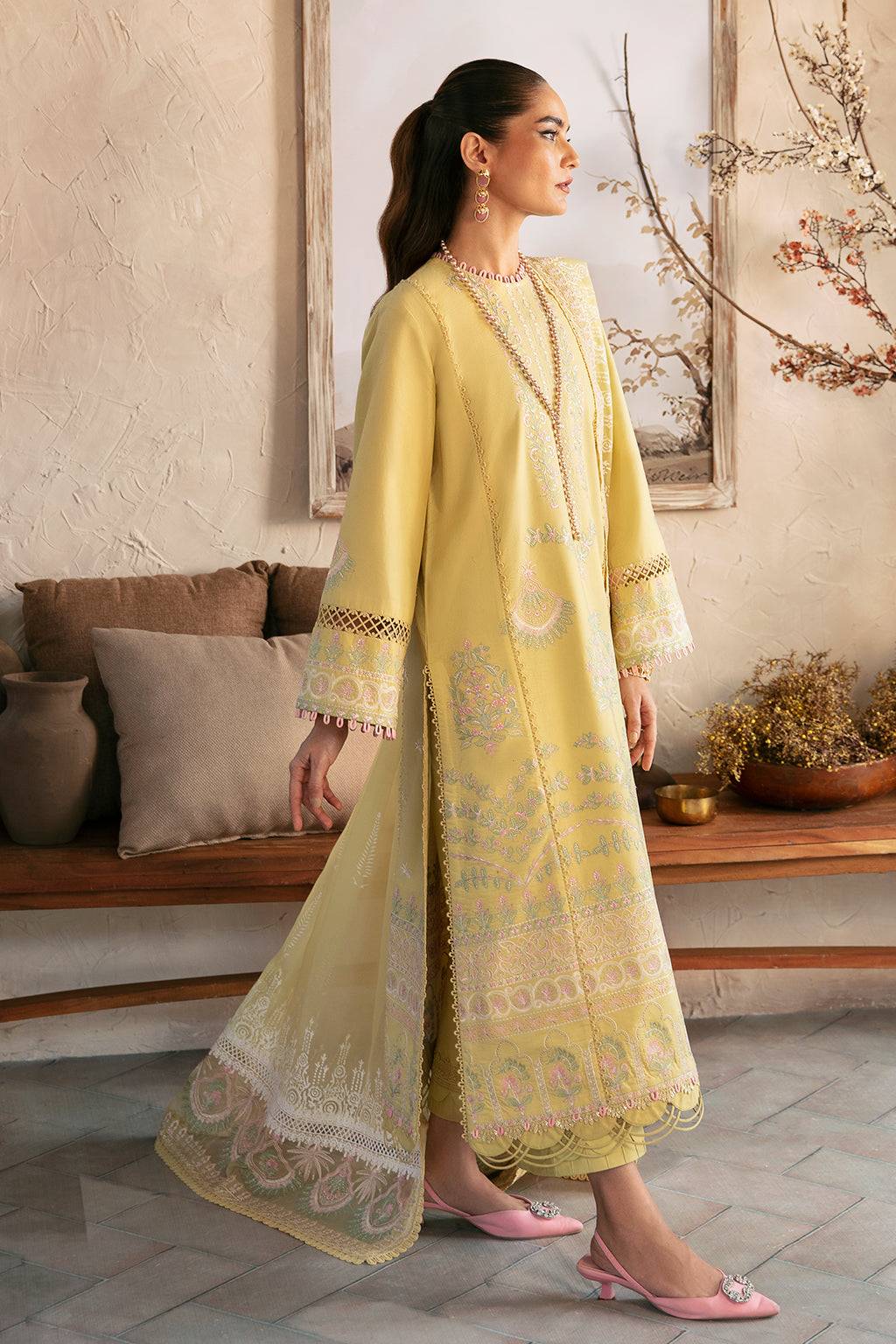 Afrozeh | Cascade Luxury Lawn 24 | Liliana - Pakistani Designer Dress - by Afrozeh | Type: Luxury - 100% Original at Saira Sultan