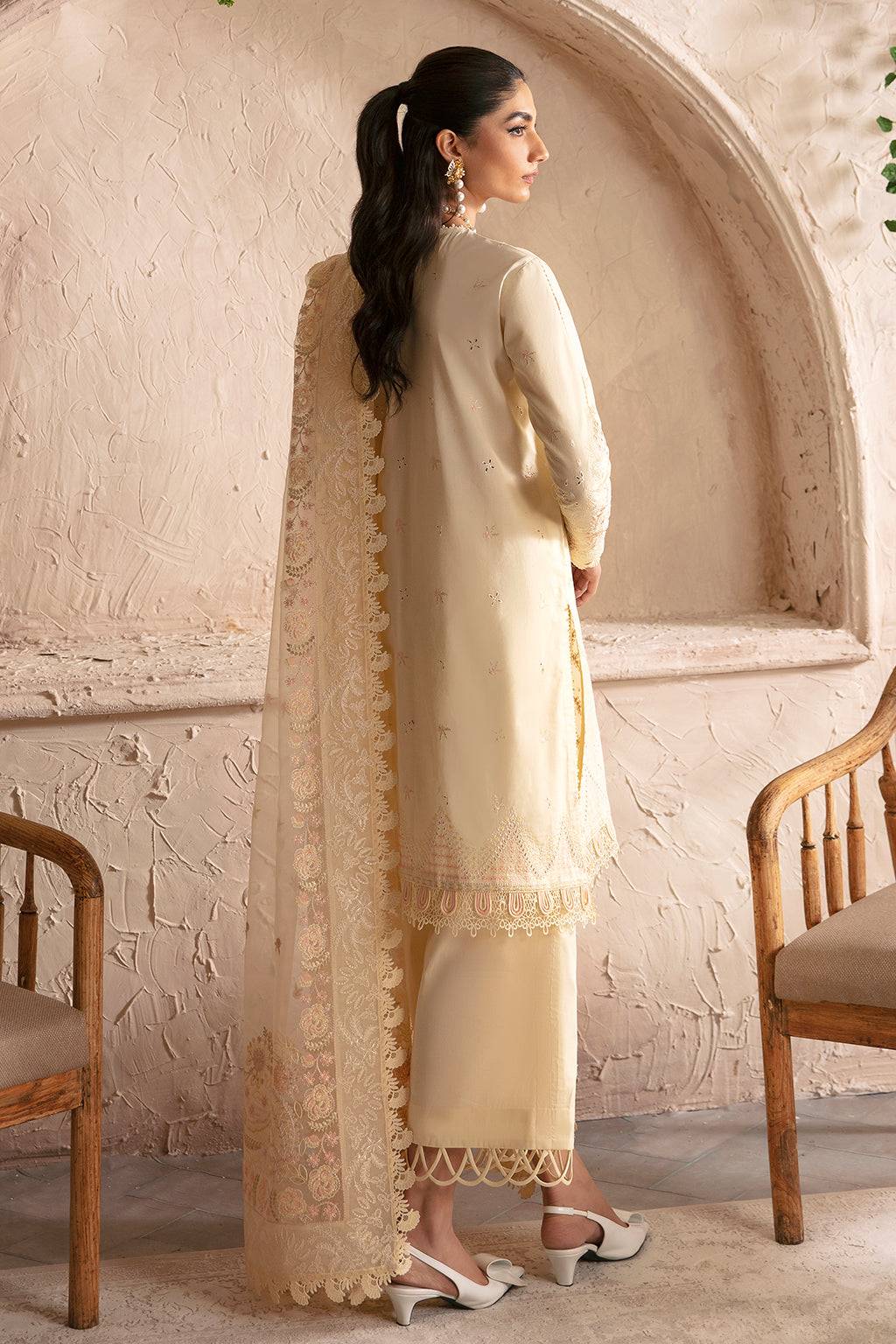 Afrozeh | Cascade Luxury Lawn 24 | Claire - Pakistani Designer Dress - by Afrozeh | Type: Luxury - 100% Original at Saira Sultan