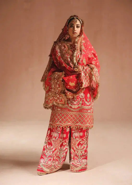 Ali Xeeshan | Prime Time Formals | Iktara - Pakistani Designer Dress - by Ali Xeeshan | Type: Bridal - 100% Original at Saira Sultan