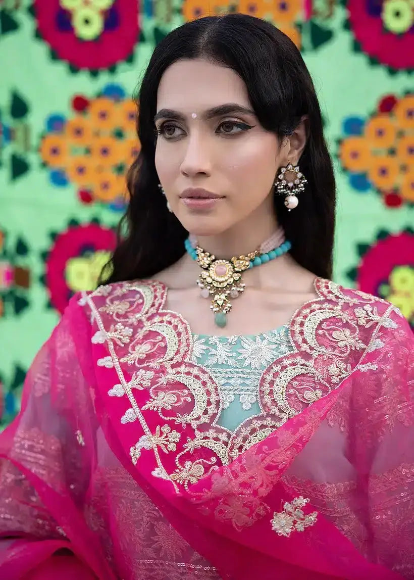 Ali Xesshan | Bhaag Lagay Rain | MAYA LP-002 - Pakistani Designer Dress - by Ali Xeeshan | Type: - 100% Original at Saira Sultan