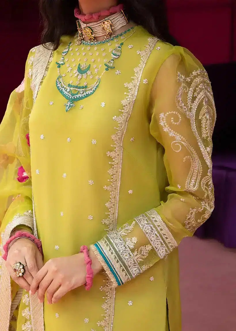 Ali Xesshan | Bhaag Lagay Rain | ANGORI BAGH LP-010 - Pakistani Designer Dress - by Ali Xeeshan | Type: Formal - 100% Original at Saira Sultan