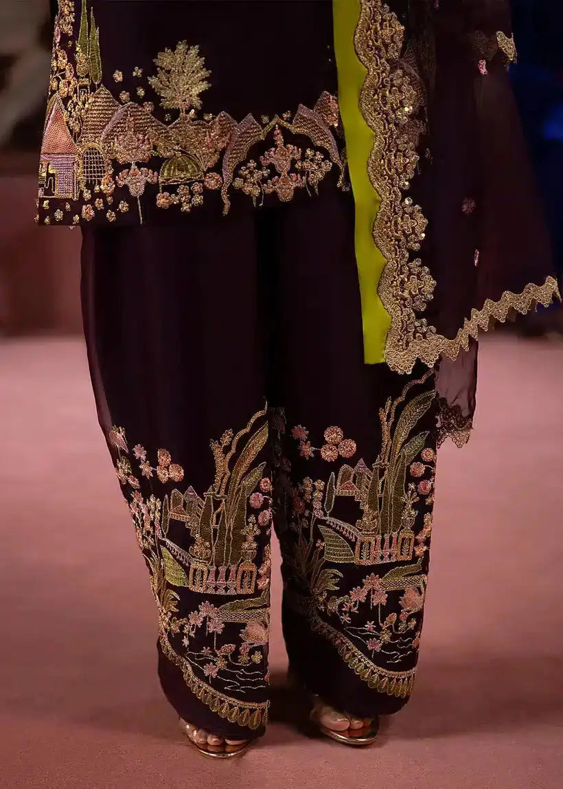 Ali Xesshan | Bhaag Lagay Rain | DUA LP-005 - Pakistani Designer Dress - by Ali Xeeshan | Type: Formal - 100% Original at Saira Sultan