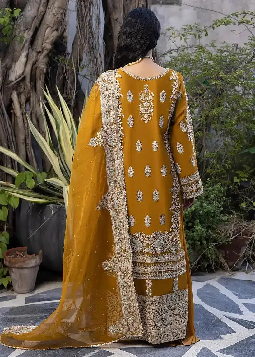 Ali Xesshan | Bhaag Lagay Rain | AMBER LP-015 - Pakistani Designer Dress - by Ali Xeeshan | Type: Formal - 100% Original at Saira Sultan