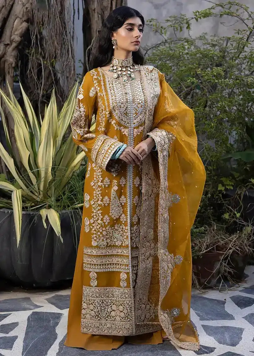 Ali Xesshan | Bhaag Lagay Rain | AMBER LP-015 - Pakistani Designer Dress - by Ali Xeeshan | Type: Formal - 100% Original at Saira Sultan