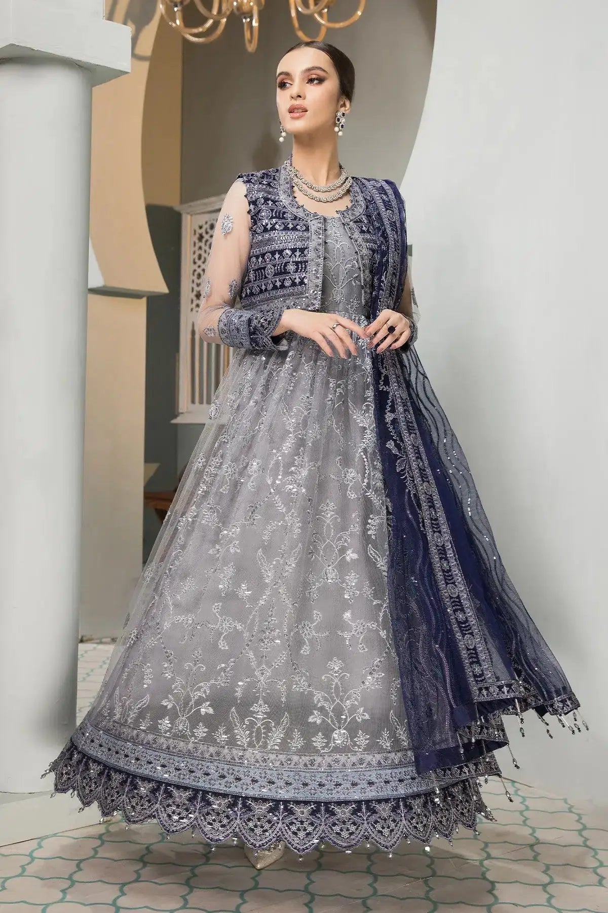 Alizeh | Formals Collection | Aks - Pakistani Designer Dress - by Alizeh | Type: Formal - 100% Original at Saira Sultan