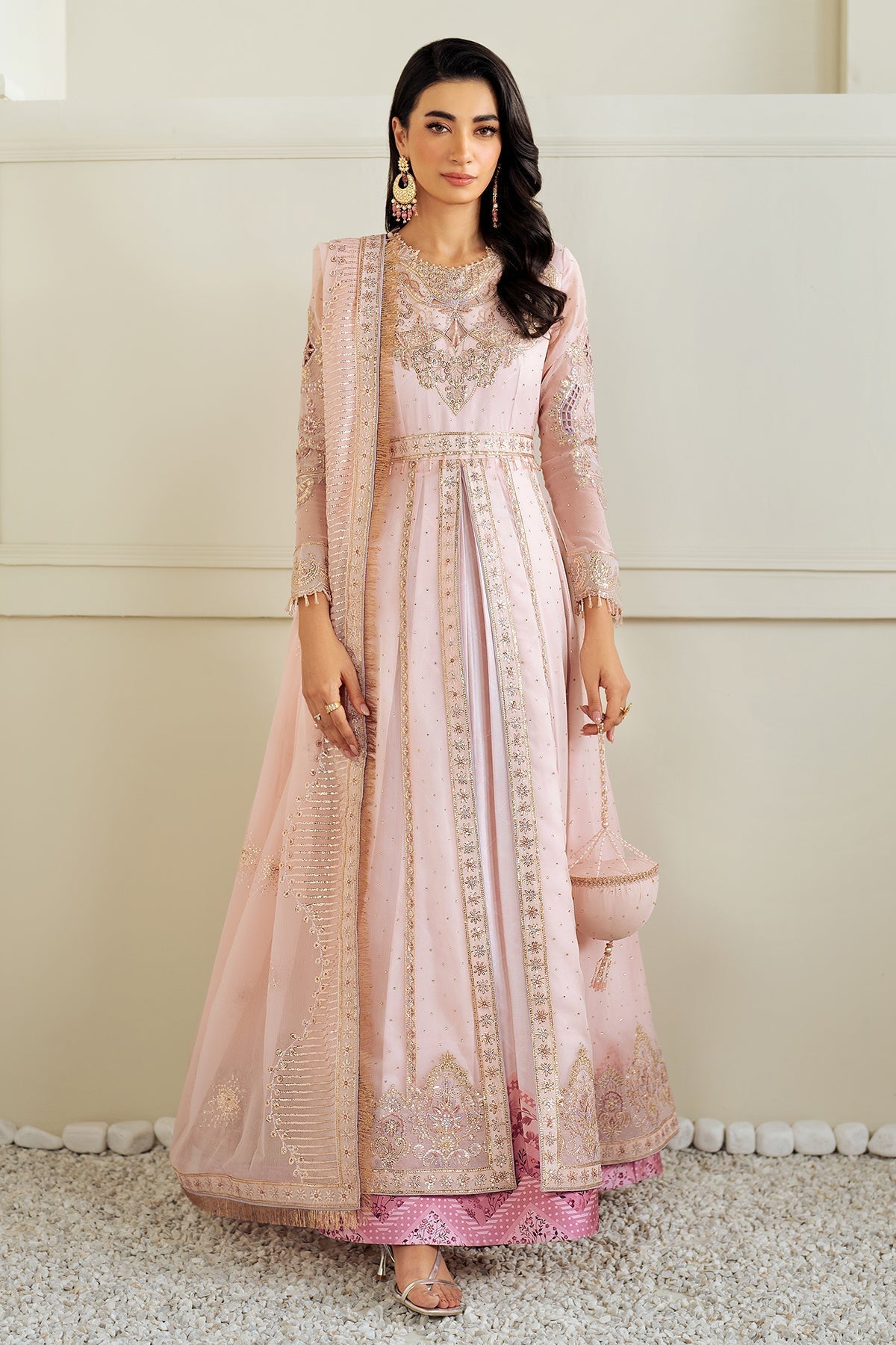 Alizeh | Selene Luxury Chiffon Collection 25 | AF-PS-8006-Izna L Pink Chiffon