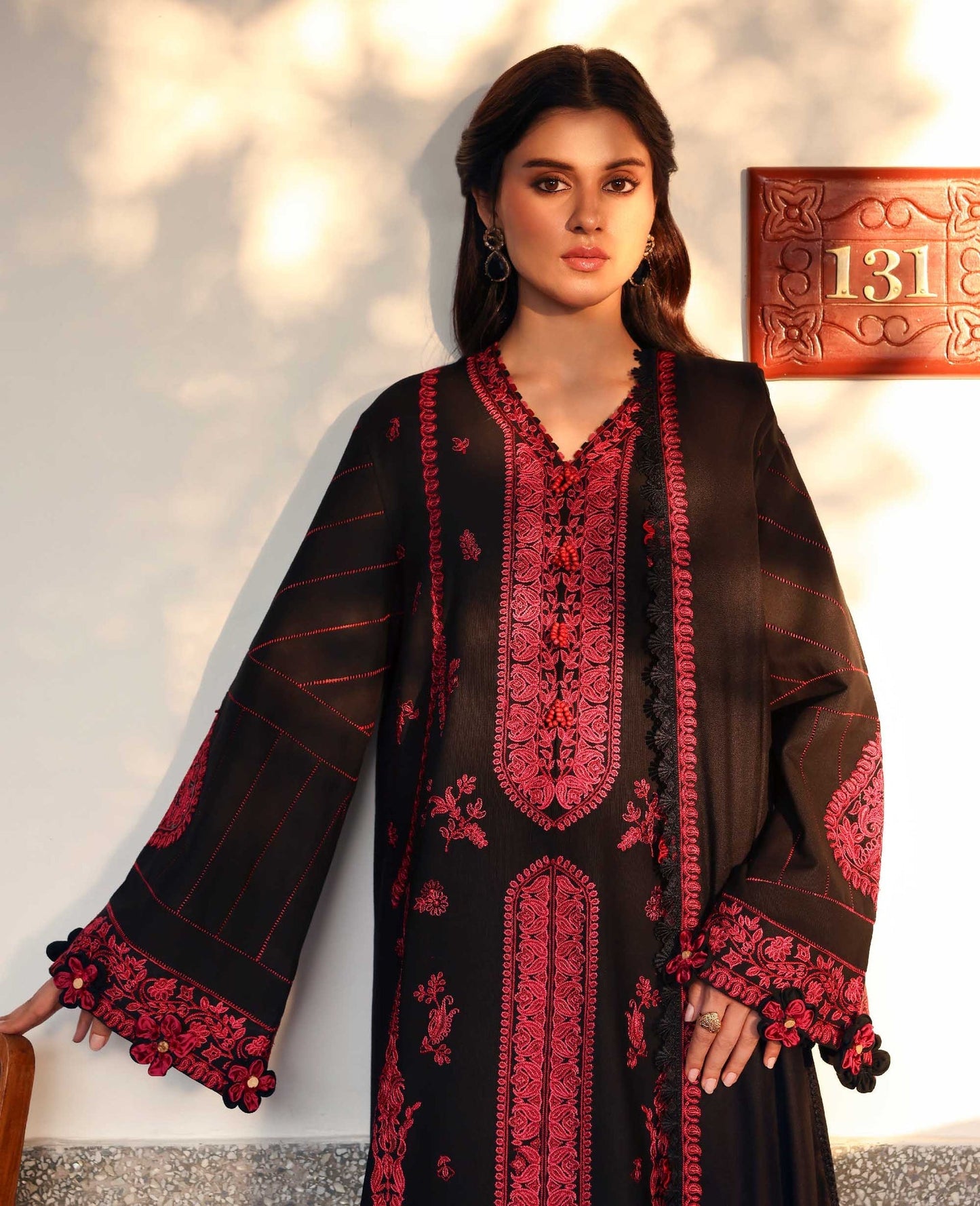 Republic Womenswear | Amaris Luxury Shawl 25 | Almira by Republic Womenswear - Designer Dress - Type : Ladies Clothes - Available at Saira Sultan - 100% Original