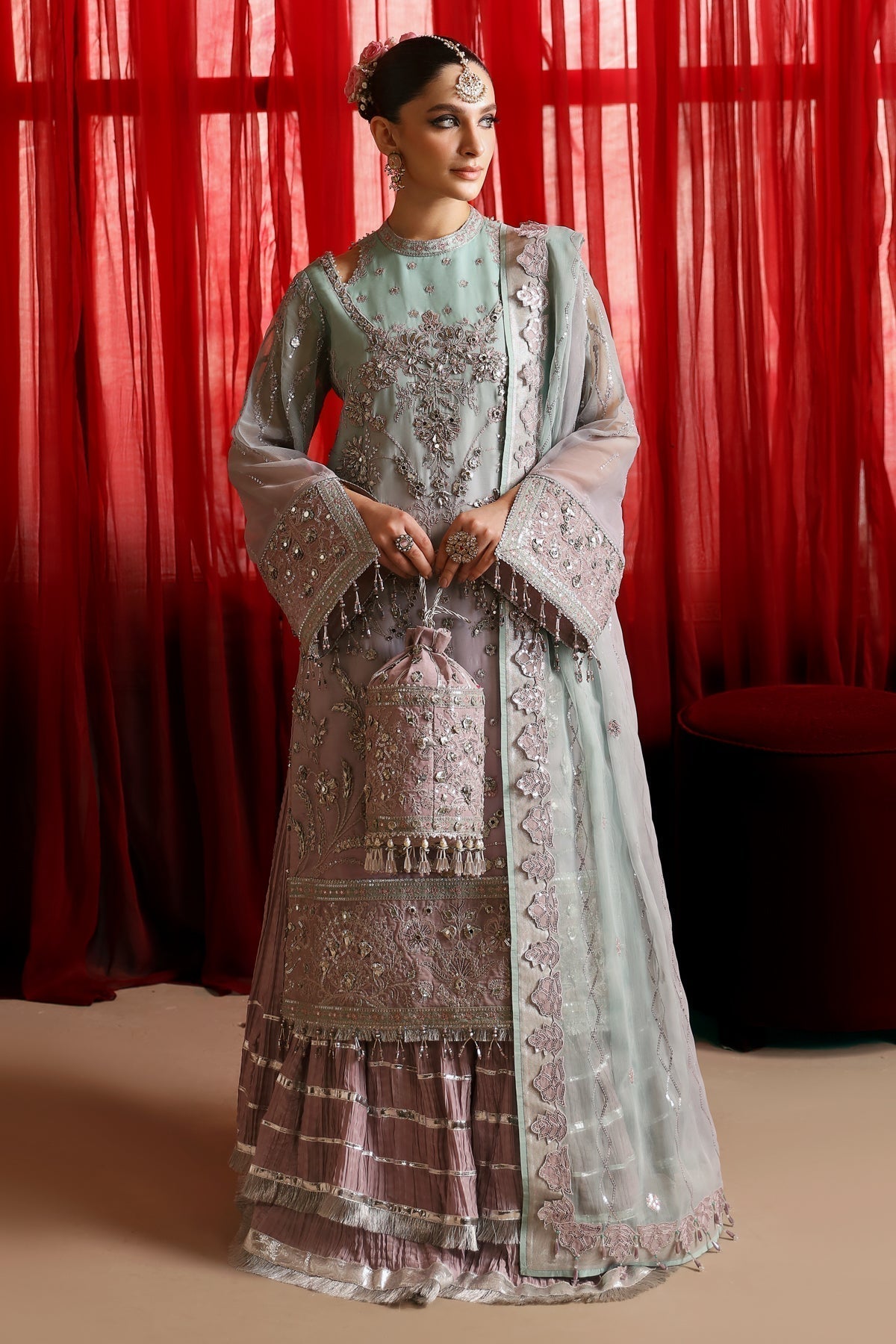 Alizeh | Reena Wedding Formals | AF-HM-4023-AMANI - Pakistani Designer Dress - by Alizeh | Type: Ladies Clothes - 100% Original at Saira Sultan