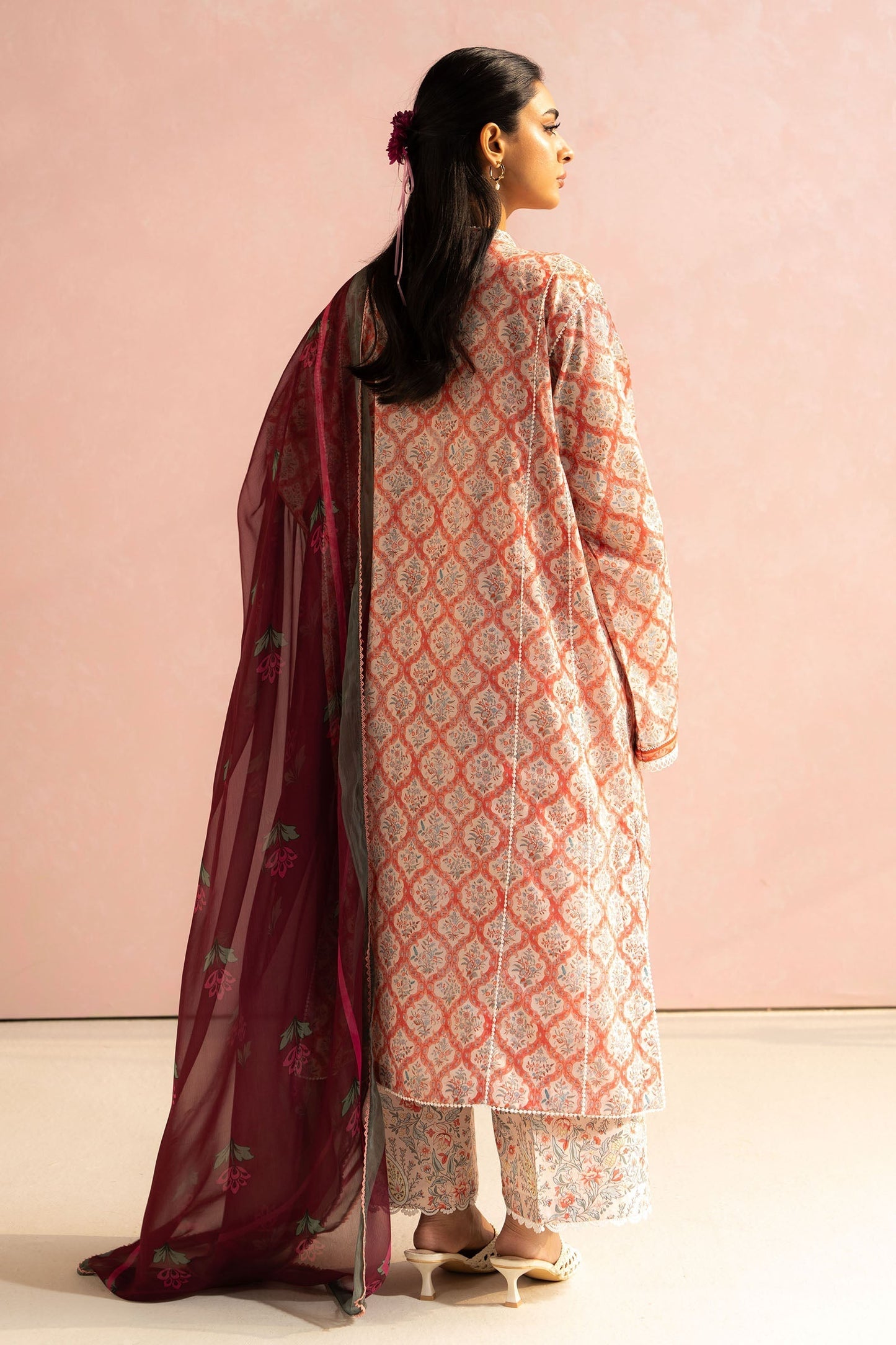 Zara Shahjahan | Coco Prints 25 | Amaya-10A S Coral Lawn