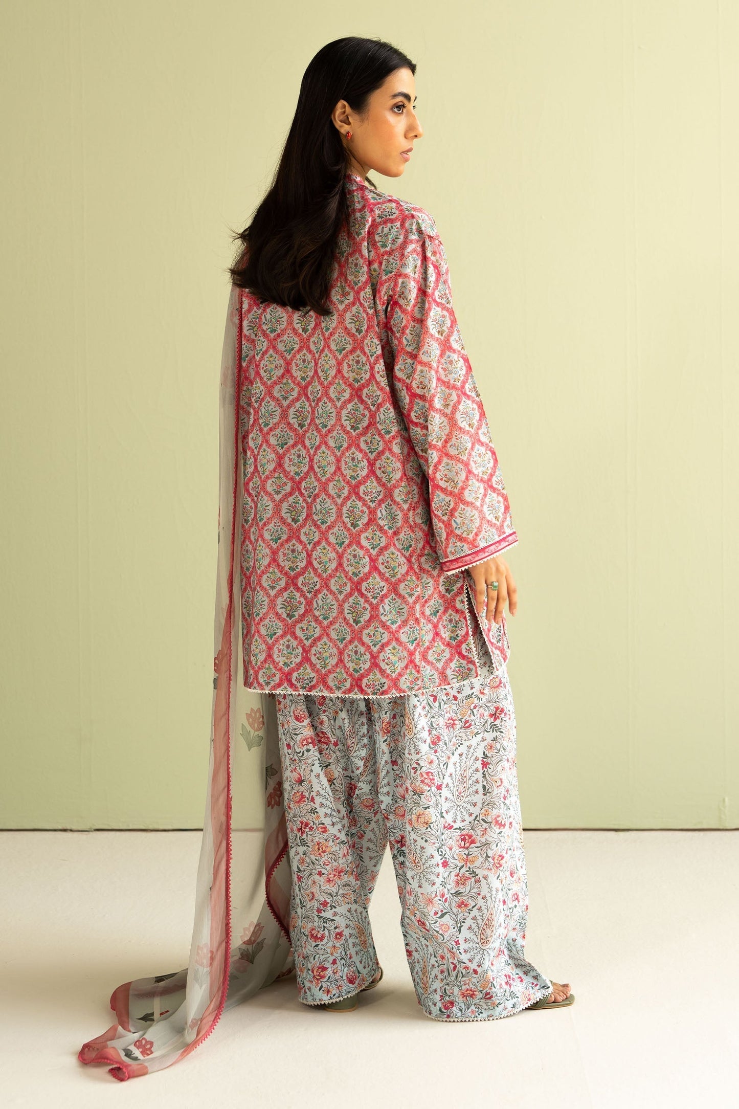 Zara Shahjahan | Coco Prints 25 | Amaya-10B S Pale Pink Lawn
