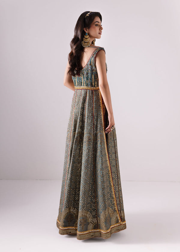 Laj | Elaheh Formals | DIYA M Gray Net