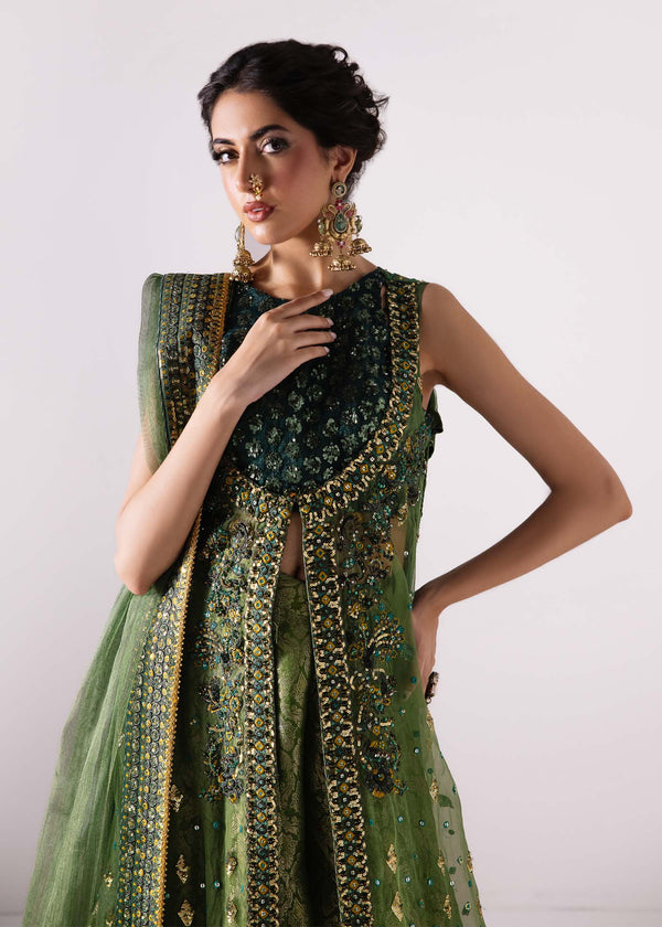Laj | Elaheh Formals | IRENE M Green Organza