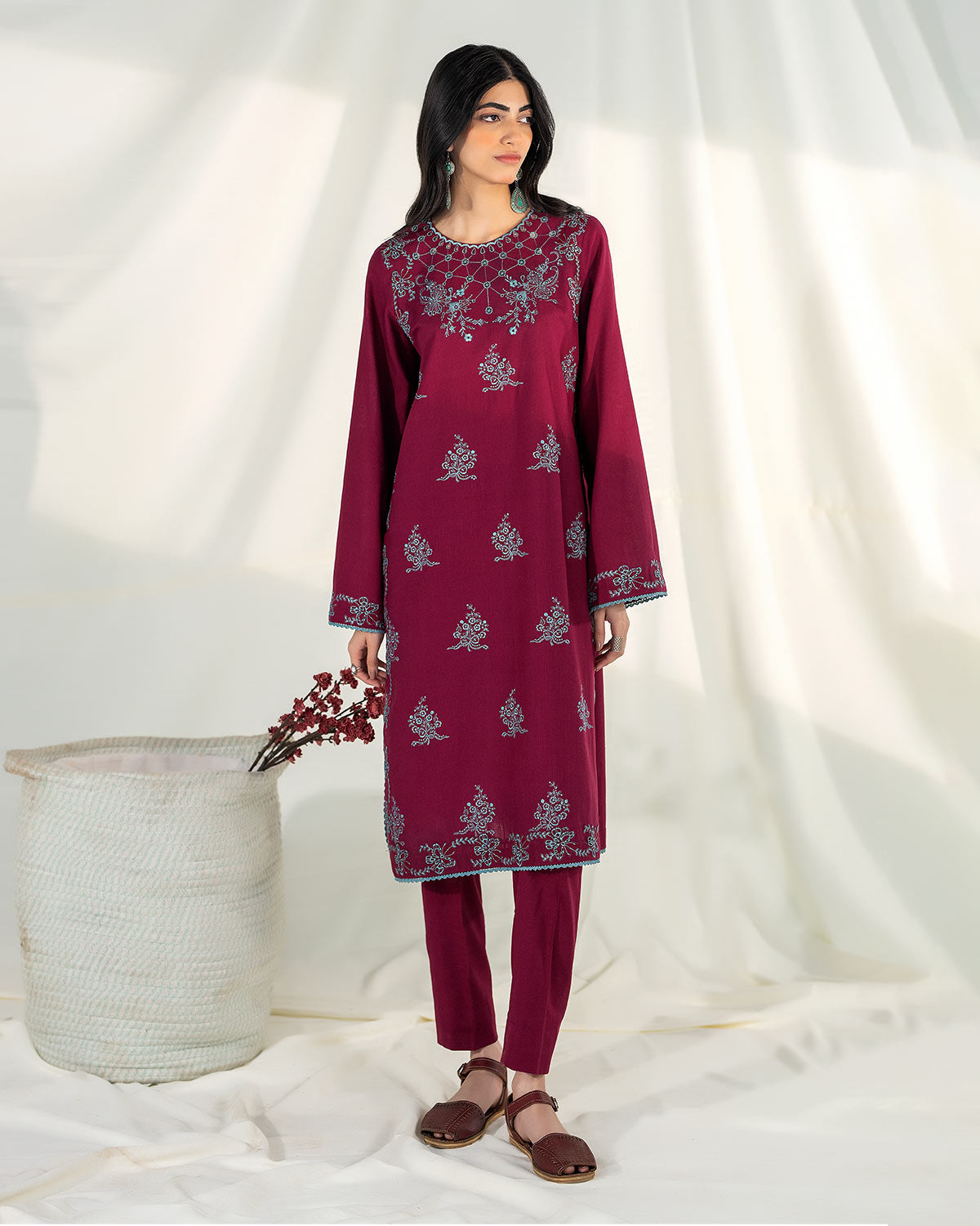 Zevk | Winter Flavour | BEETROOT XS Magenta Khaddar