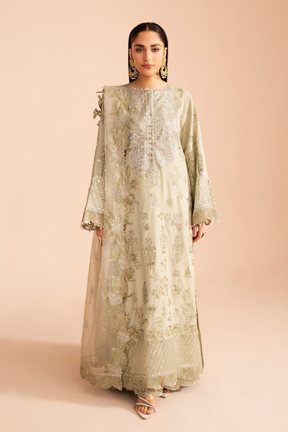 Maryum N Maria | Zircon Formals | FRIYA - MS40085 XS Ivory Organza