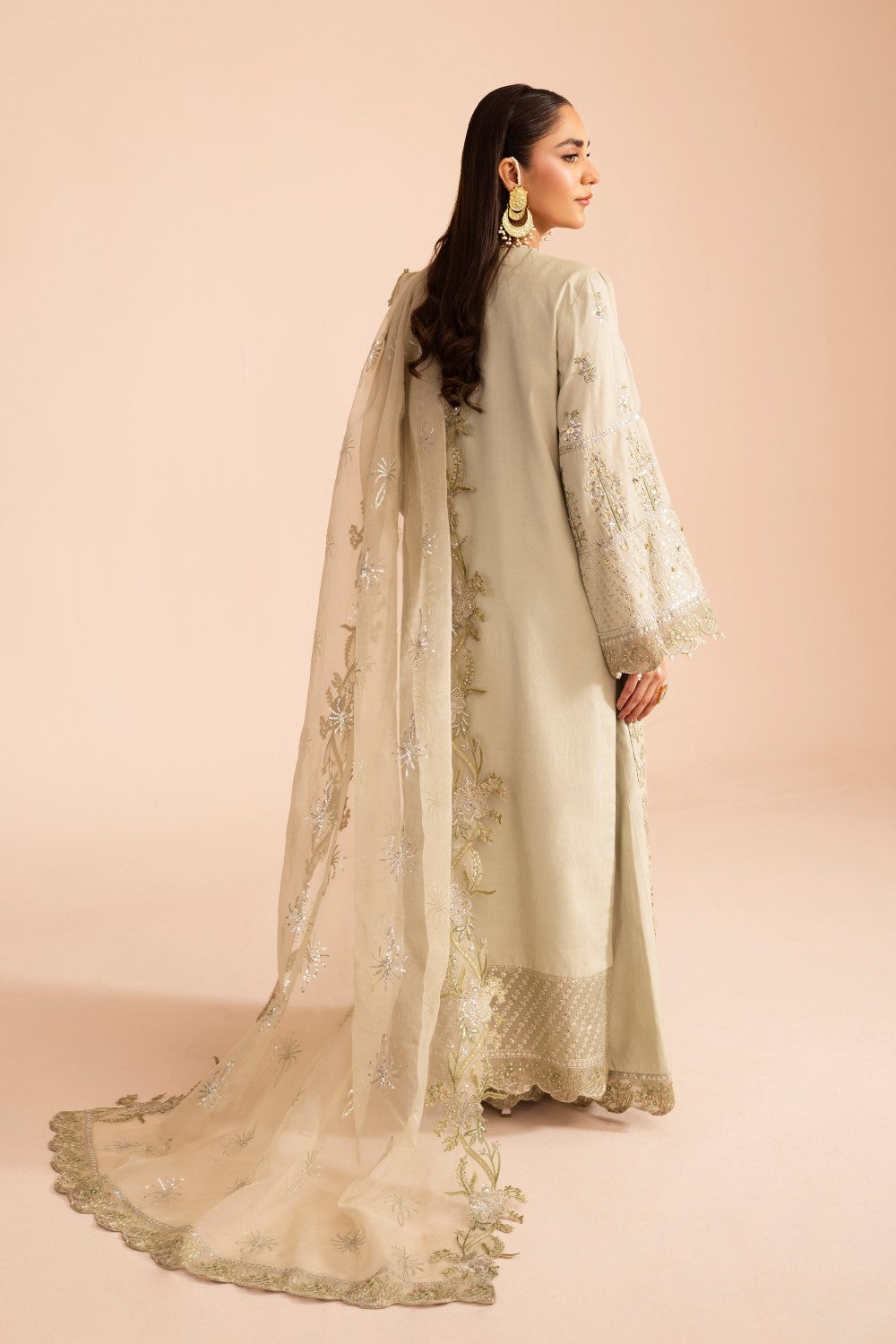 Maryum N Maria | Zircon Formals | FRIYA - MS40085 S Ivory Organza