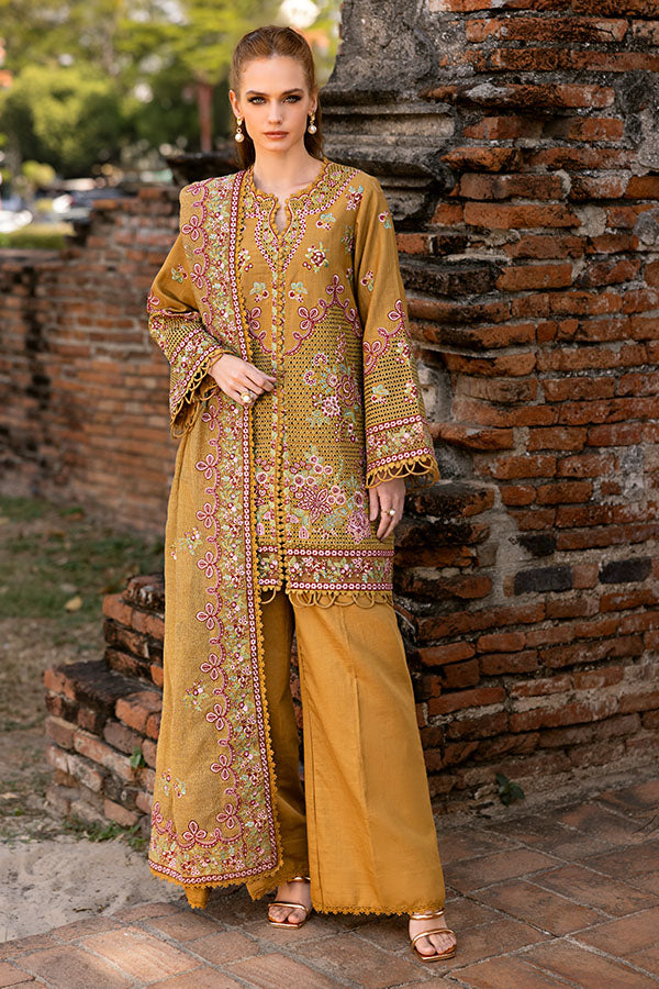 Saffron | Solace Winter Edit | Aurora XS Mustard Khaddar