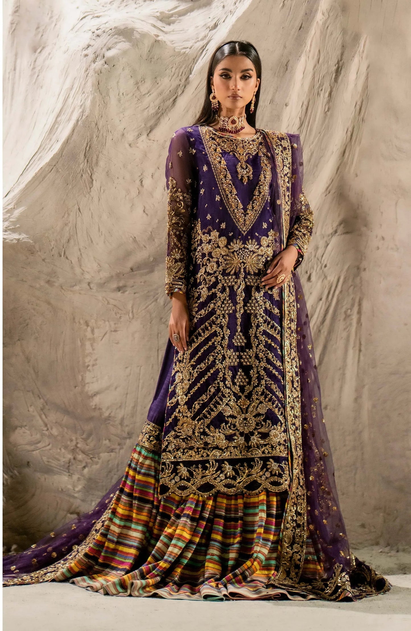 Maryum N Maria | Luxury Formals | ANAHITA-MW24-568 - Pakistani Designer Dress - by Maryum N Maria | Type: Formal - 100% Original at Saira Sultan