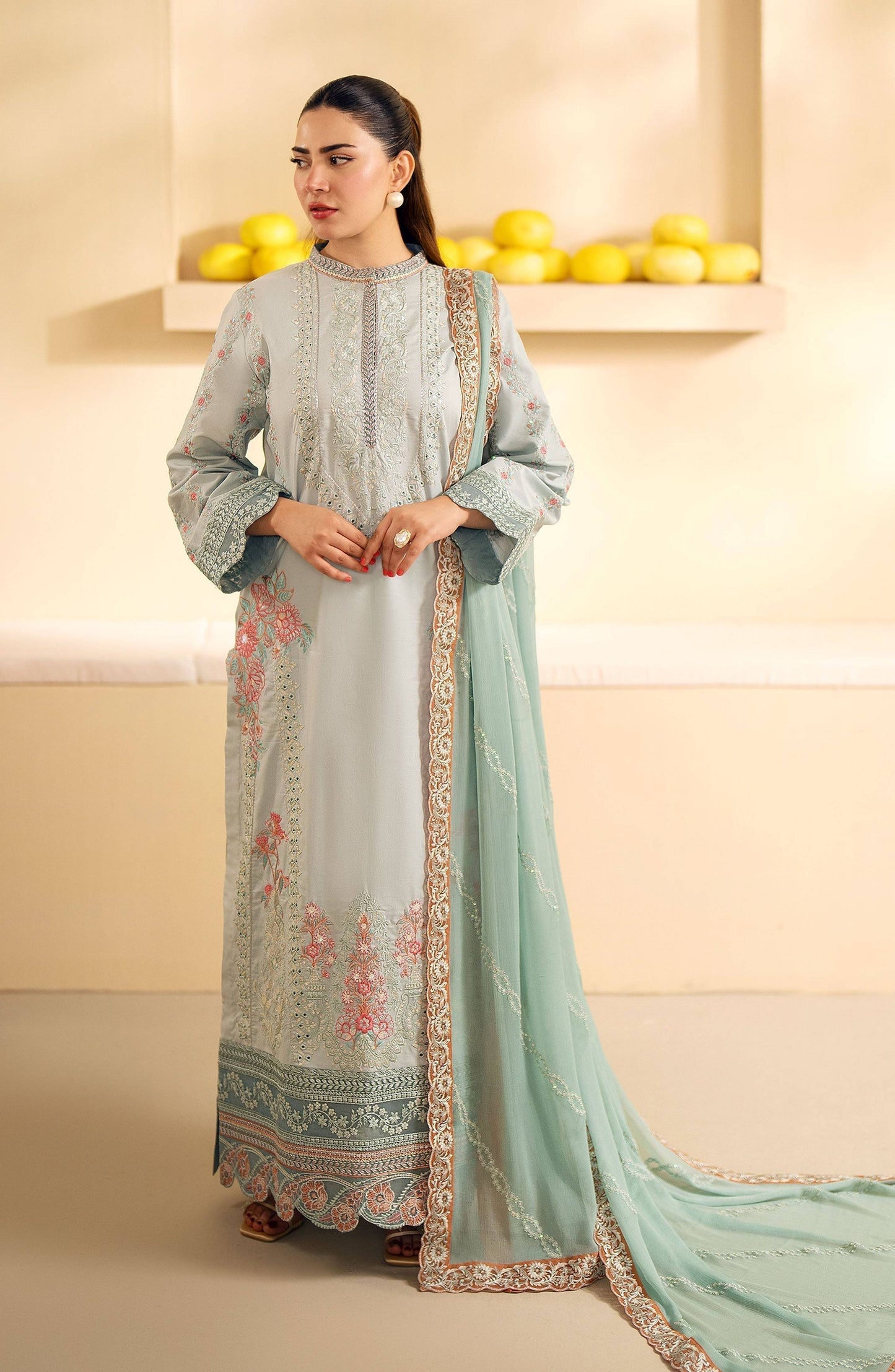 Maryum N Maria | Eid Edit 24 | Alisa - Pakistani Designer Dress - by Maryum N Maria | Type: Luxury - 100% Original at Saira Sultan