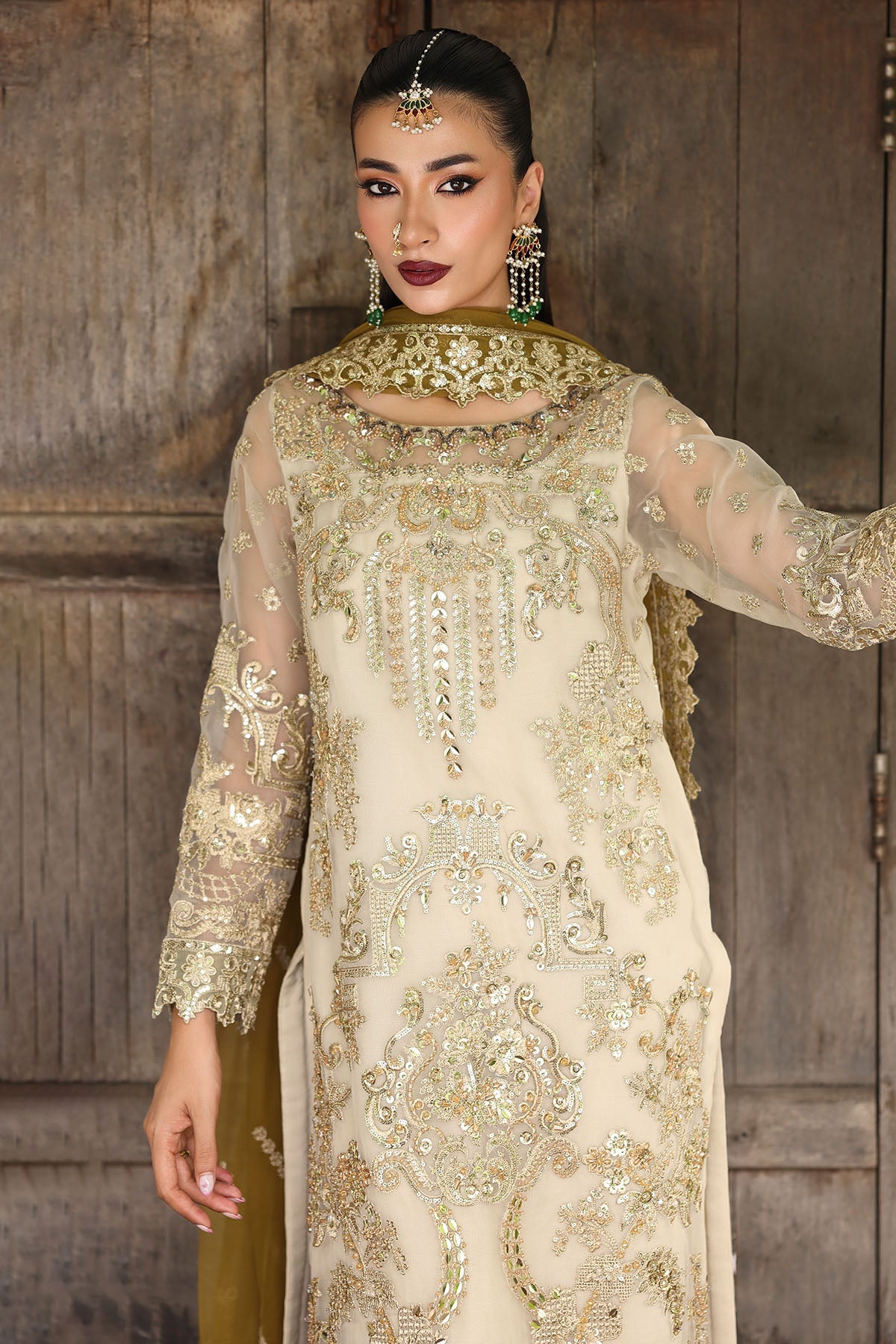 Imrozia Premium I Saiyara Formals I I-229 ROHMA - Pakistani Designer Dress - by Imrozia Premium - Type : Ladies Clothes - 100% Original at Saira Sultan