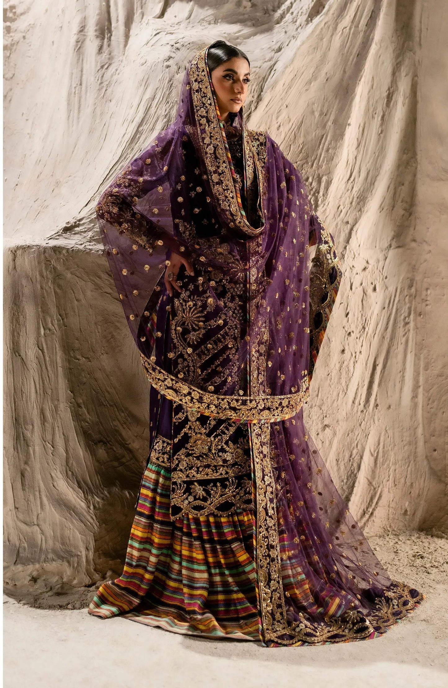 Maryum N Maria | Luxury Formals | ANAHITA-MW24-568 - Pakistani Designer Dress - by Maryum N Maria | Type: Formal - 100% Original at Saira Sultan