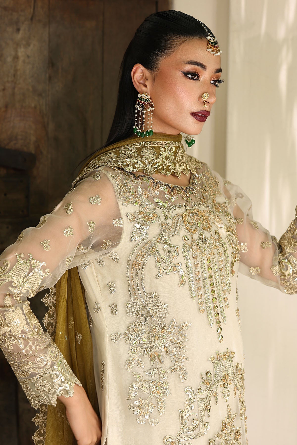 Imrozia Premium I Saiyara Formals I I-229 ROHMA - Pakistani Designer Dress - by Imrozia Premium - Type : Ladies Clothes - 100% Original at Saira Sultan