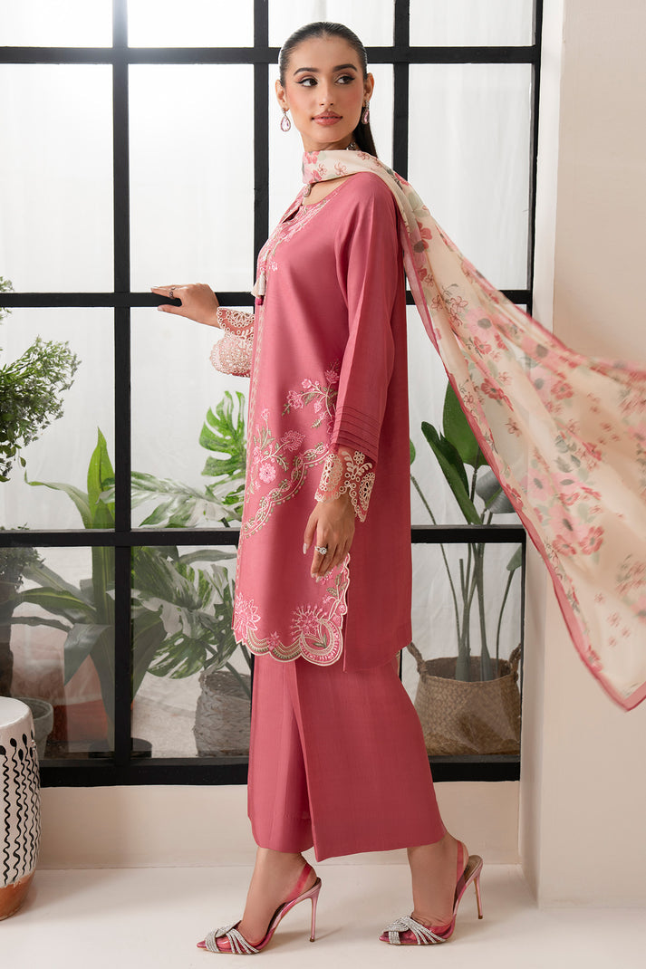 Imrozia Premium I Bloom Core | IP-170 PINK MUSK - Pakistani Designer Dress - by Imrozia Premium - Type : Ladies Clothes - 100% Original at Saira Sultan