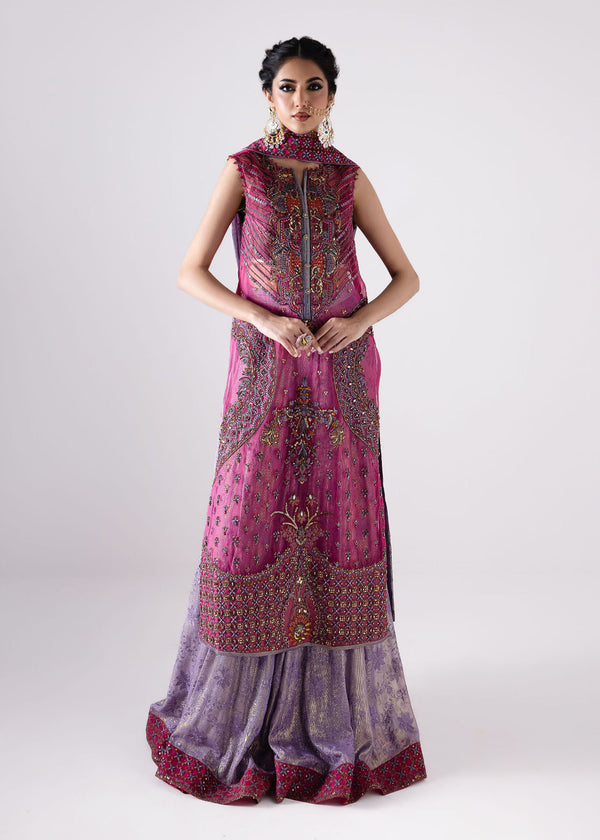 Laj | Elaheh Formals | ROSA XS Purple Organza
