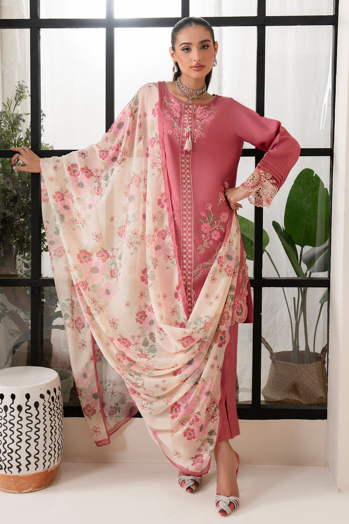 Imrozia Premium I Bloom Core | IP-170 PINK MUSK - Pakistani Designer Dress - by Imrozia Premium - Type : Ladies Clothes - 100% Original at Saira Sultan