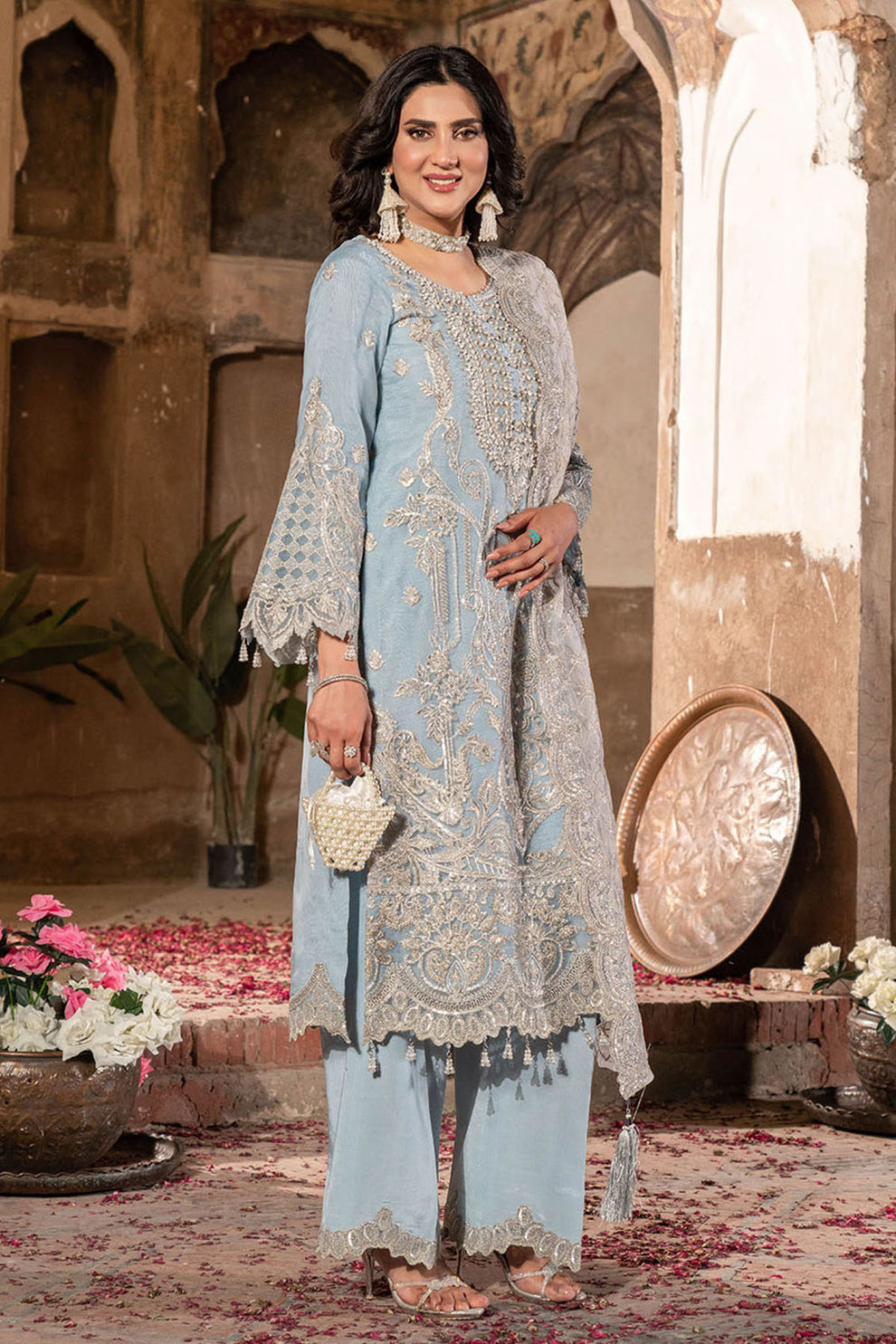Imrozia Premium | Tehwar Premium | IP-147 ANCHAL - Pakistani Designer Dress - by Imrozia Premium - Type : Ladies Clothes - 100% Original at Saira Sultan