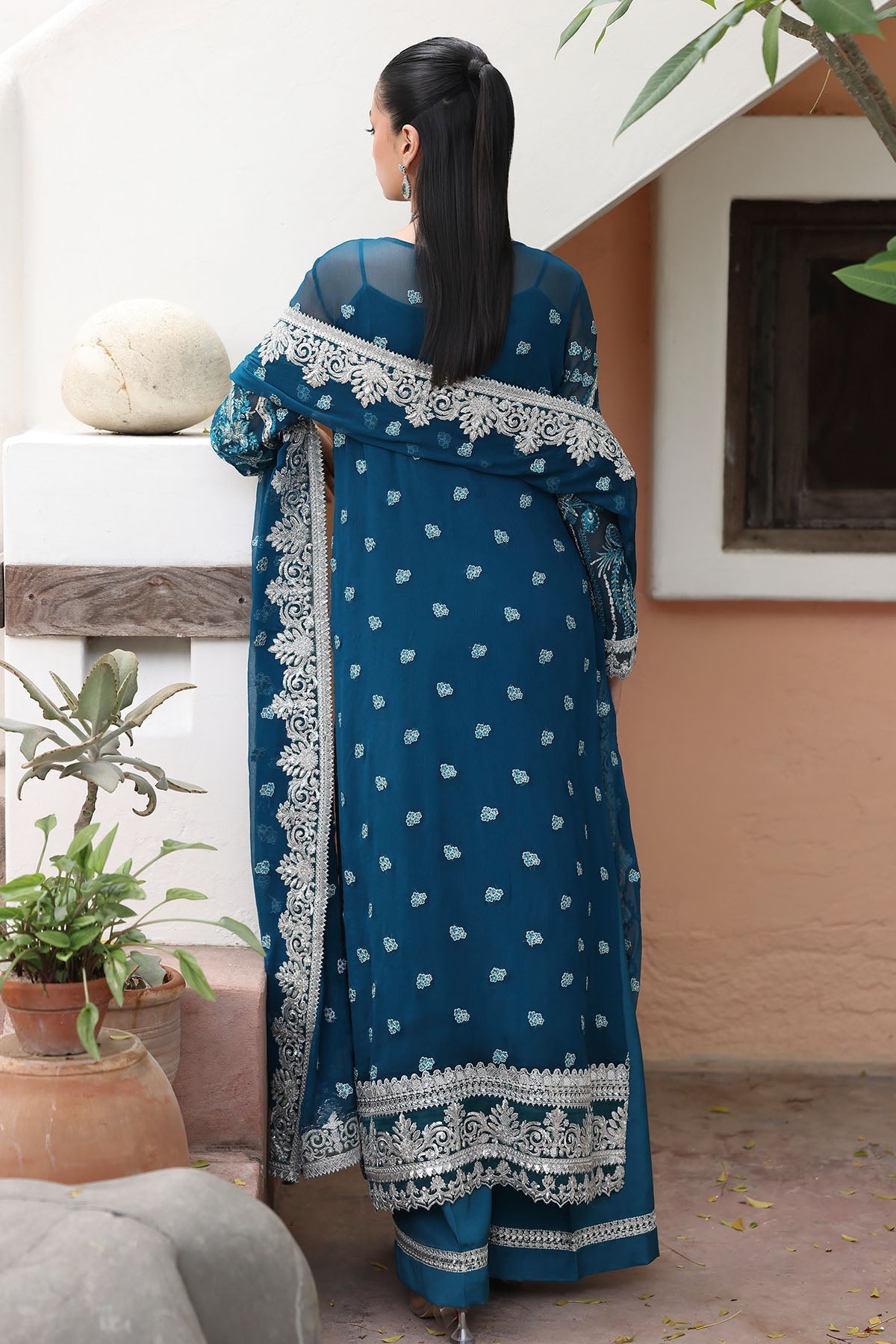 Imrozia Premium I Saiyara Formals I I-232 AZURA - Pakistani Designer Dress - by Imrozia Premium - Type : Ladies Clothes - 100% Original at Saira Sultan