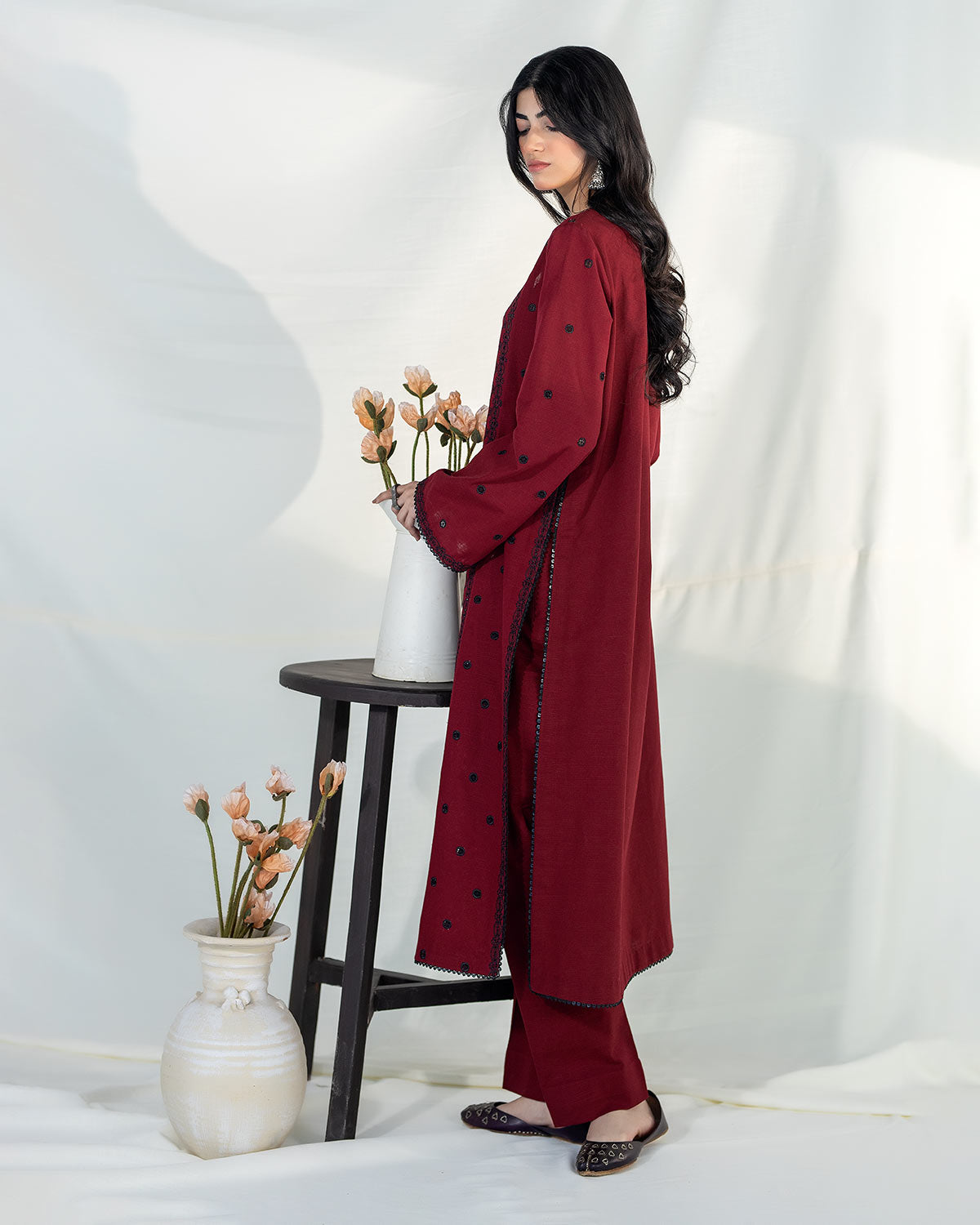 Zevk | Winter Flavour | RASPBERRY S Red Khaddar