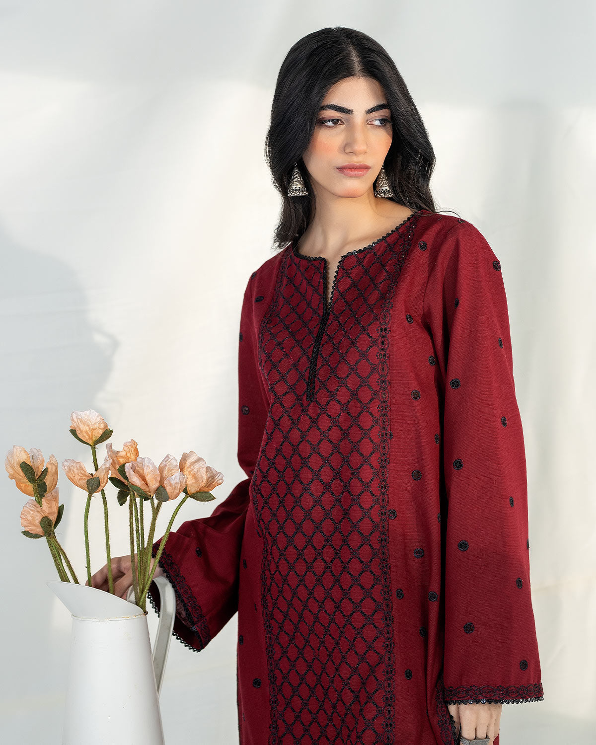Zevk | Winter Flavour | RASPBERRY M Red Khaddar