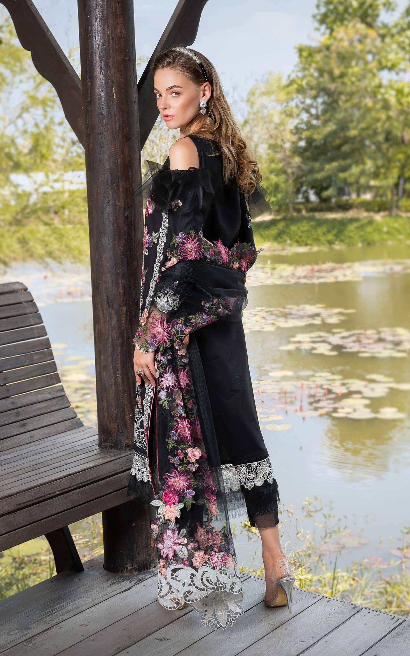 Asifa and Nabeel | Rosemary Ruffles 24 | Euphoria - Pakistani Designer Dress - by Asifa and Nabeel | Type: Luxury - 100% Original at Saira Sultan