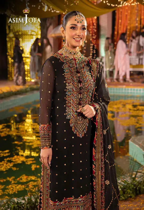 Asim Jofa | Dastaan Collection 24 | AJDA-02 - Pakistani Designer Dress - by Asim Jofa | Type: Formal - 100% Original at Saira Sultan