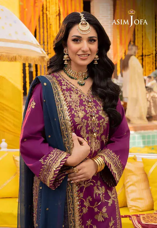 Asim Jofa | Dastaan Collection 24 | AJDA-07 - Pakistani Designer Dress - by Asim Jofa | Type: Formal - 100% Original at Saira Sultan