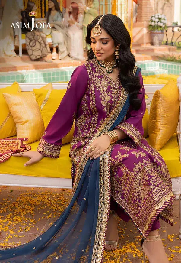 Asim Jofa | Dastaan Collection 24 | AJDA-07 - Pakistani Designer Dress - by Asim Jofa | Type: Formal - 100% Original at Saira Sultan