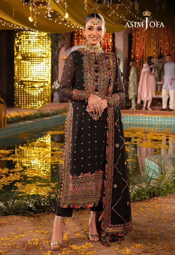 Asim Jofa | Dastaan Collection 24 | AJDA-02 - Pakistani Designer Dress - by Asim Jofa | Type: Formal - 100% Original at Saira Sultan